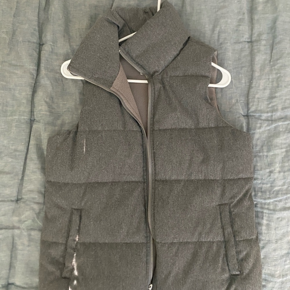 Old Navy Gray Fleece Jacket